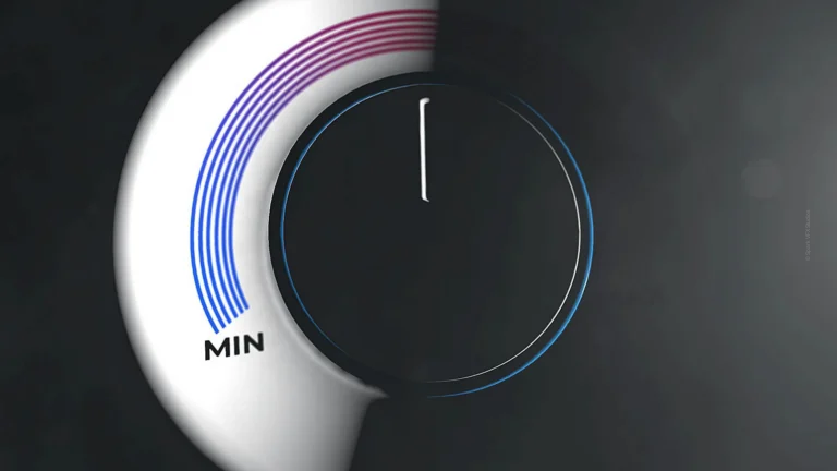 Finolex Water Heater Temperature Control Knob Close-up 3D Render for Finolex Water Heater 3D Product Promo by Spark VFX Studios