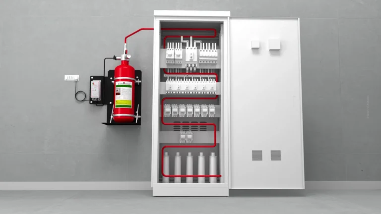 Firesense Fire Suppression System 3D Animation for Industrial Fire Suppression System - Product Explainer Video by Spark VFX Studios